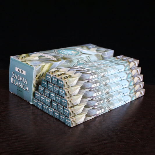 White Salvia Sage Aromatherapy Incense