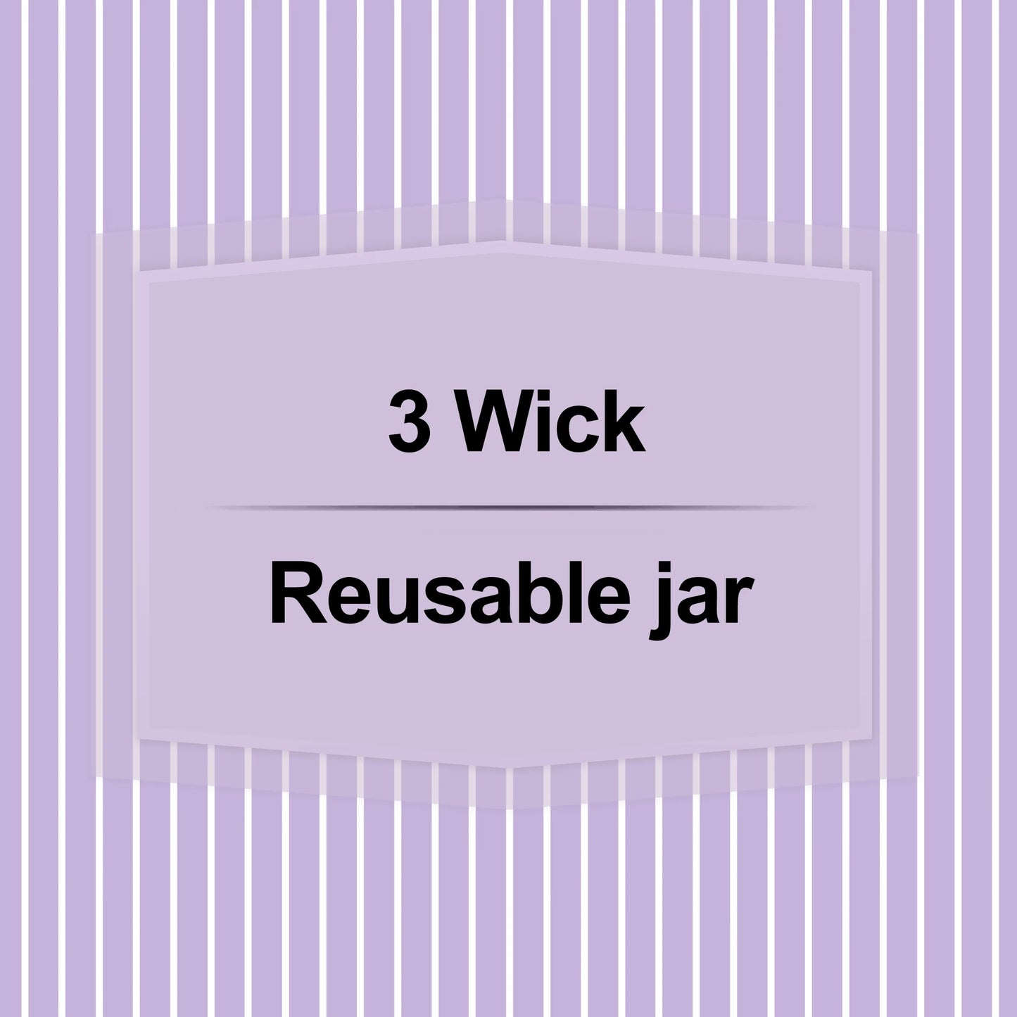 3-Wick Textured Wrapped Candle – Orchid Waters (14 oz)