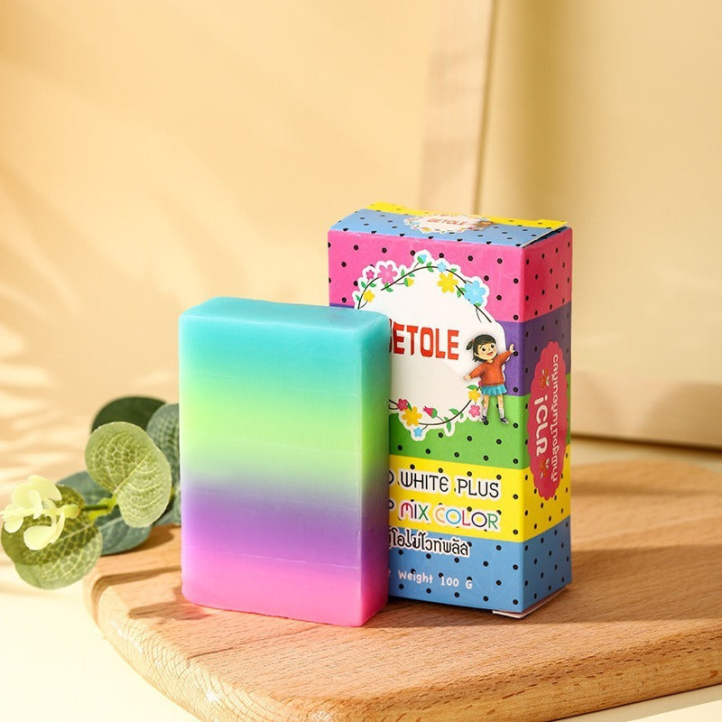 Rainbow Essential Oil Handmade Soap