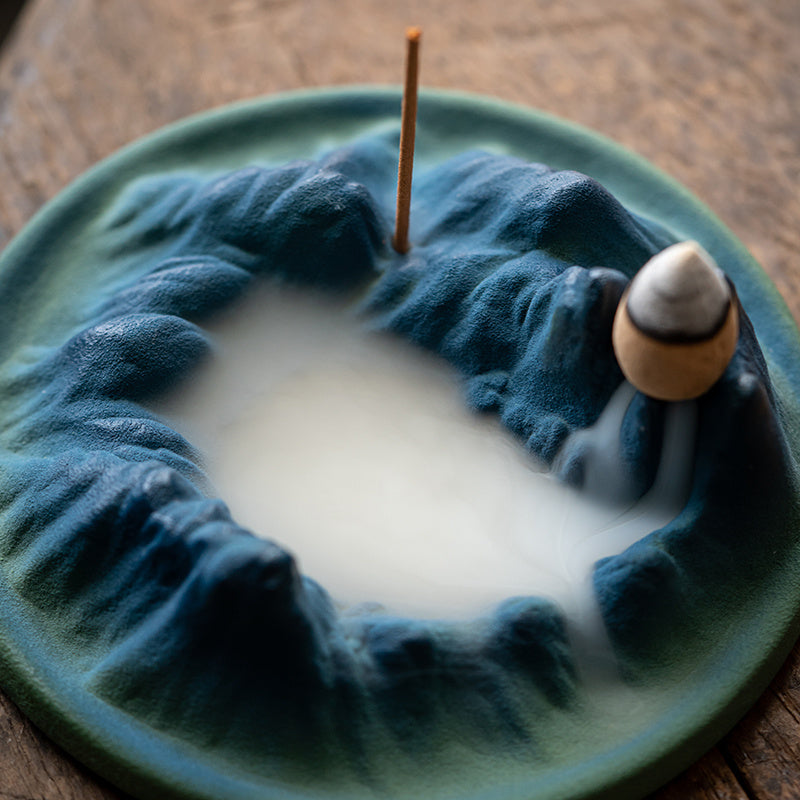 Ceramic Incense Stick Backflow Burner