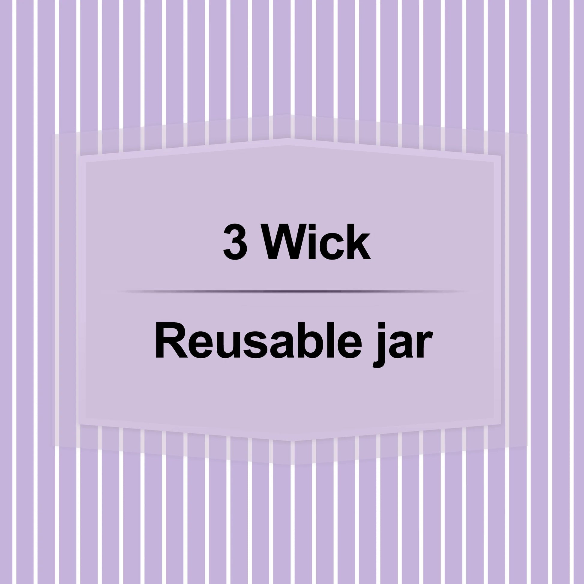 3-Wick Textured Wrapped Candle – Orchid Waters (14 oz)