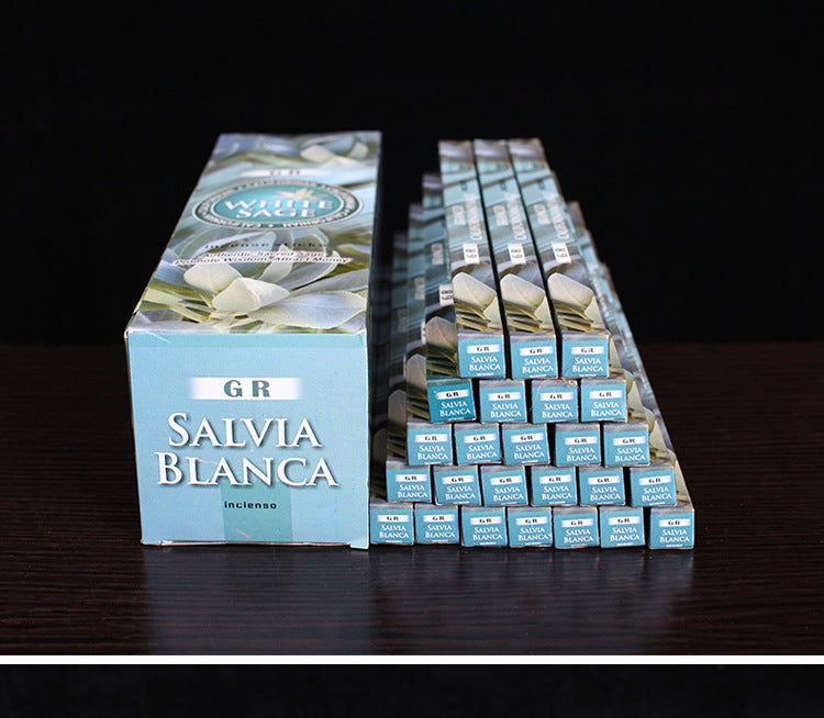 White Salvia Sage Aromatherapy Incense